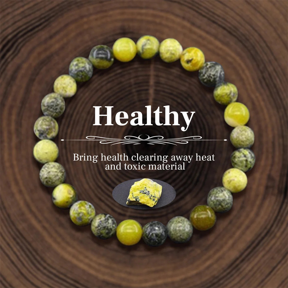 8mm Natural Stone Beaded Bracelets For Women Men Bring Wealth Love Energy Protection Crystal Beads Bracelets Meditation Jewelry