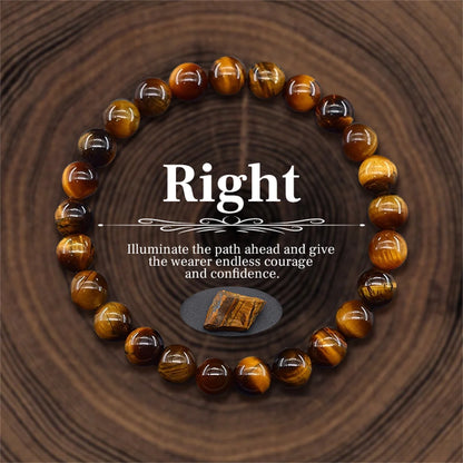 8mm Natural Stone Beaded Bracelets For Women Men Bring Wealth Love Energy Protection Crystal Beads Bracelets Meditation Jewelry