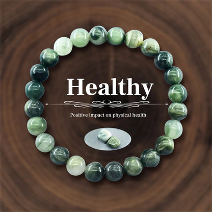 8mm Natural Stone Beaded Bracelets For Women Men Bring Wealth Love Energy Protection Crystal Beads Bracelets Meditation Jewelry